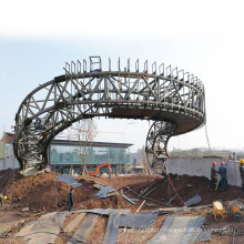 Structure d&#39;acier de salle de sport préfabriquée légère